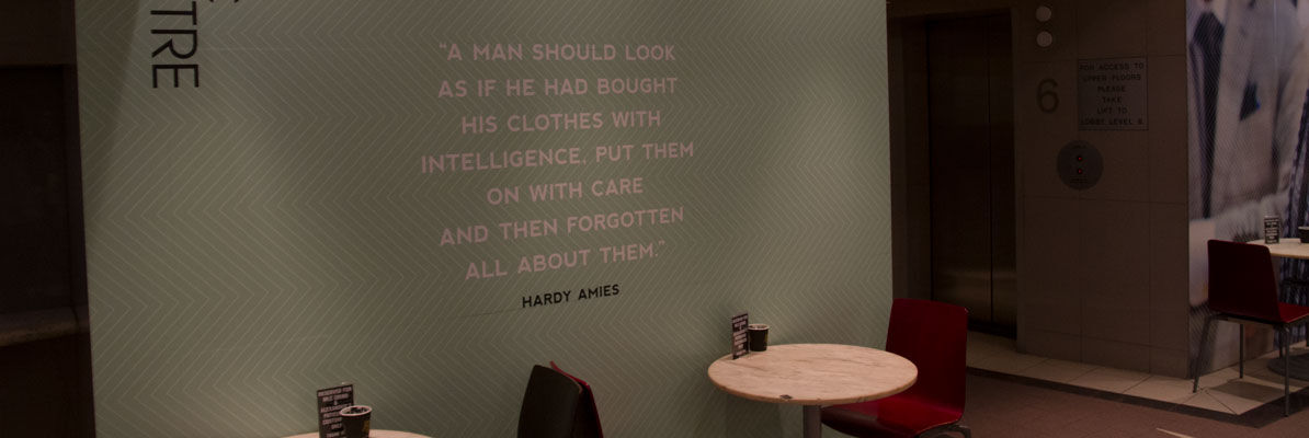 MLC Centre Vinyl Cut Lettering