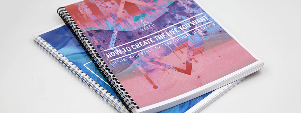 Wire Bound A4 Booklet