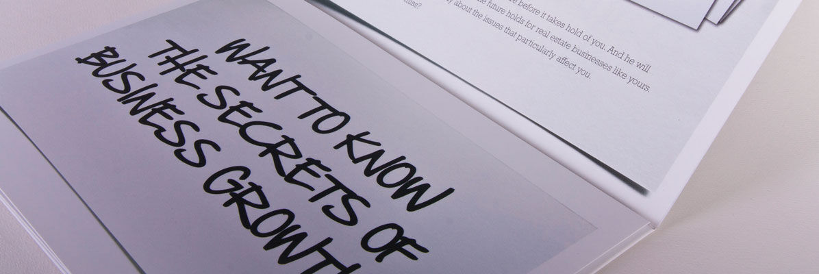  TRET Custom 12 page Brochure 400gsm + Matte Celloglase